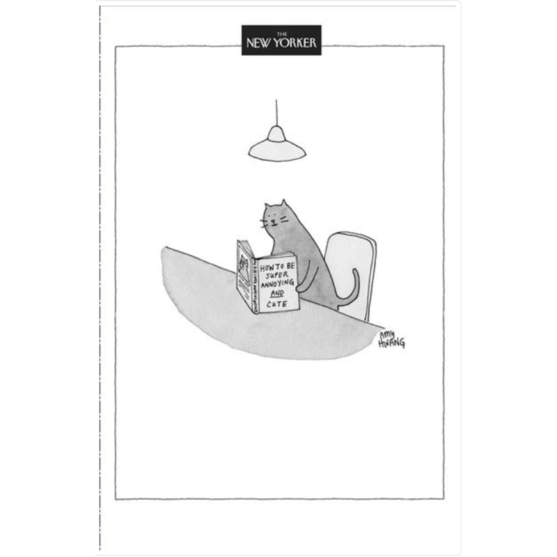 How to be Super Annoying and Cute - The New Yorker (greeting card)