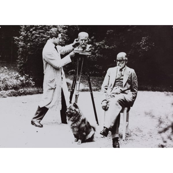 Sigmund Freud and Oscar Nemon