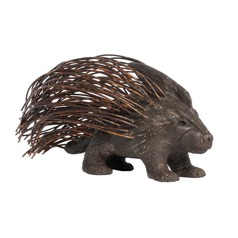 Porcupine - Terracotta Replica of Freud's Metal Figurine by Martha Todd