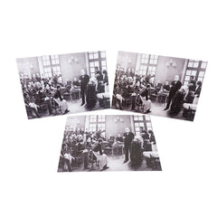 Une leçon clinique du Dr. Charcot à la Salpêtrière by E. Pirodon  (A5 Card)