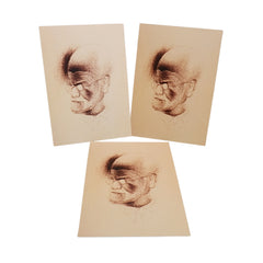 Portrait of Sigmund Freud by Salvador Dalí (A5 Card)