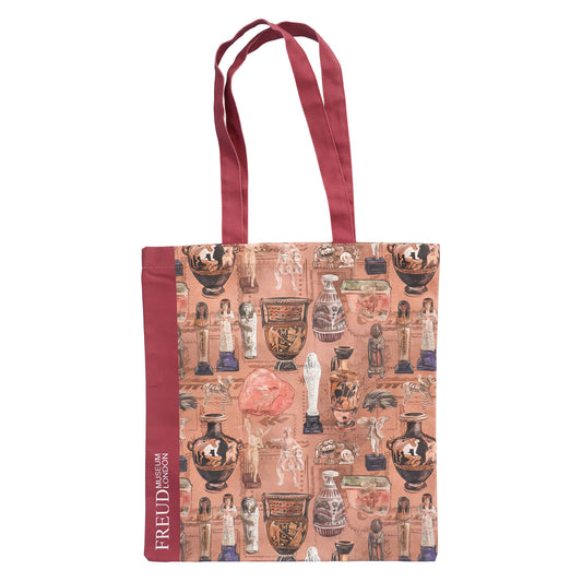 Freud's Collection Tote Bag - based on artwork by Portia Graves
