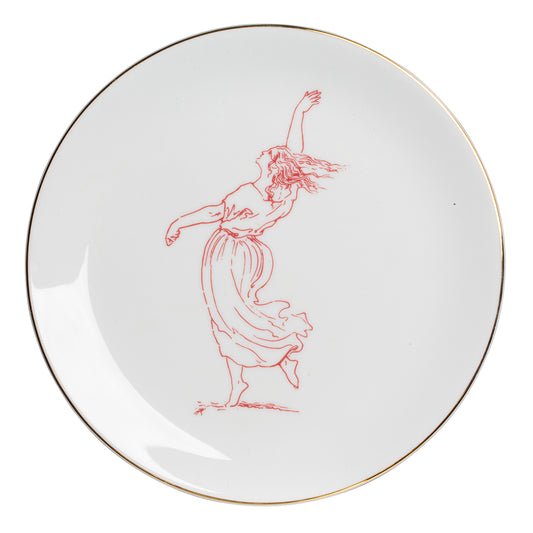 Women & Freud Plate - Fine Bone China Plate