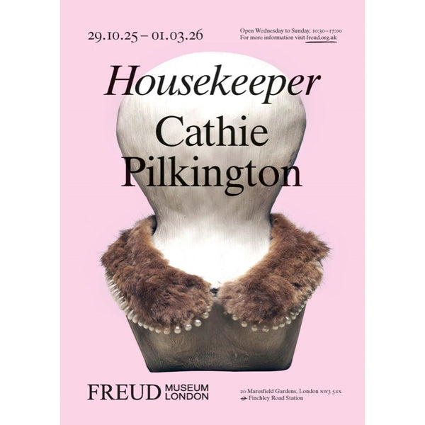 Housekeeper by Cathie Pilkington Exhibition Poster