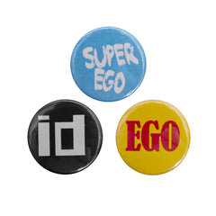 Id, Ego, Superego Badges