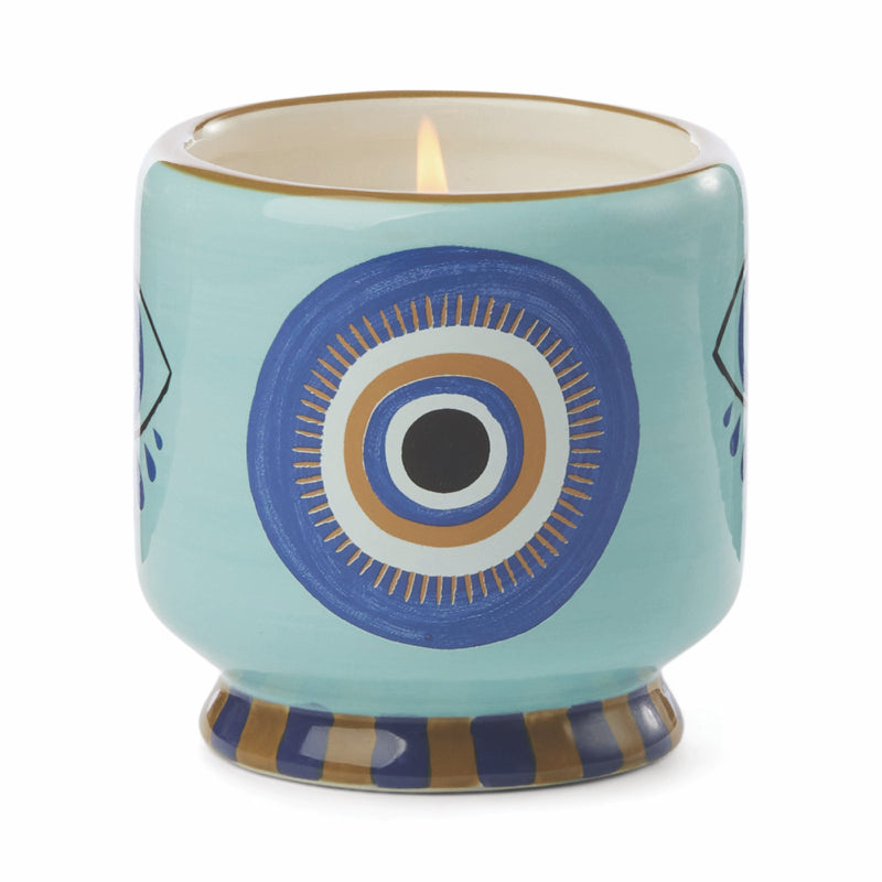 Incense and Smoke Ceramic Candle