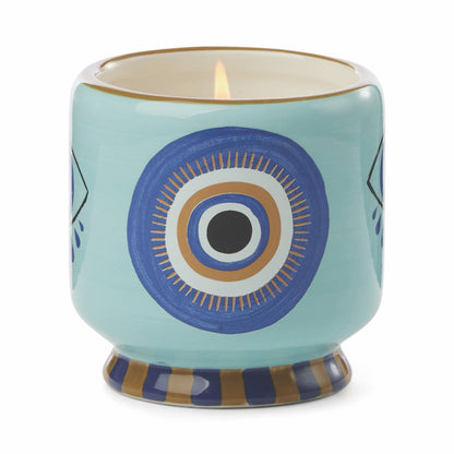 Incense and Smoke Ceramic Candle