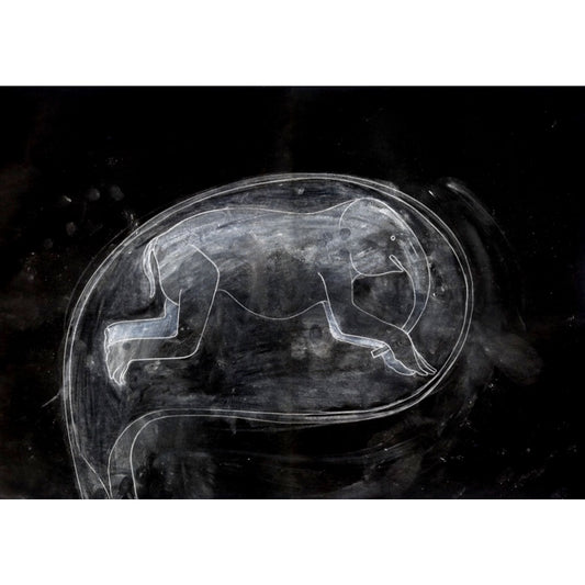 Limited Edition Print - Elephant in the Womb 1 by Cathie Pilkington
