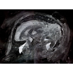 Limited Edition Print - Elephant in the Womb 3 by Cathie Pilkington