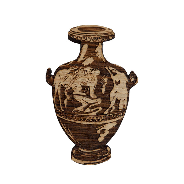 Oedipus and Sphinx Vase Magnet