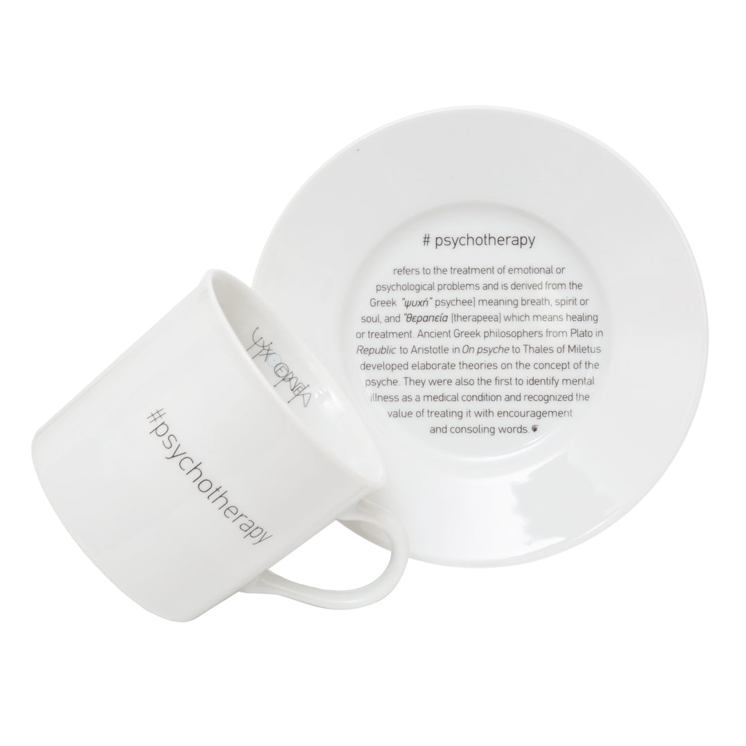 Psychotherapy Cup and Saucer
