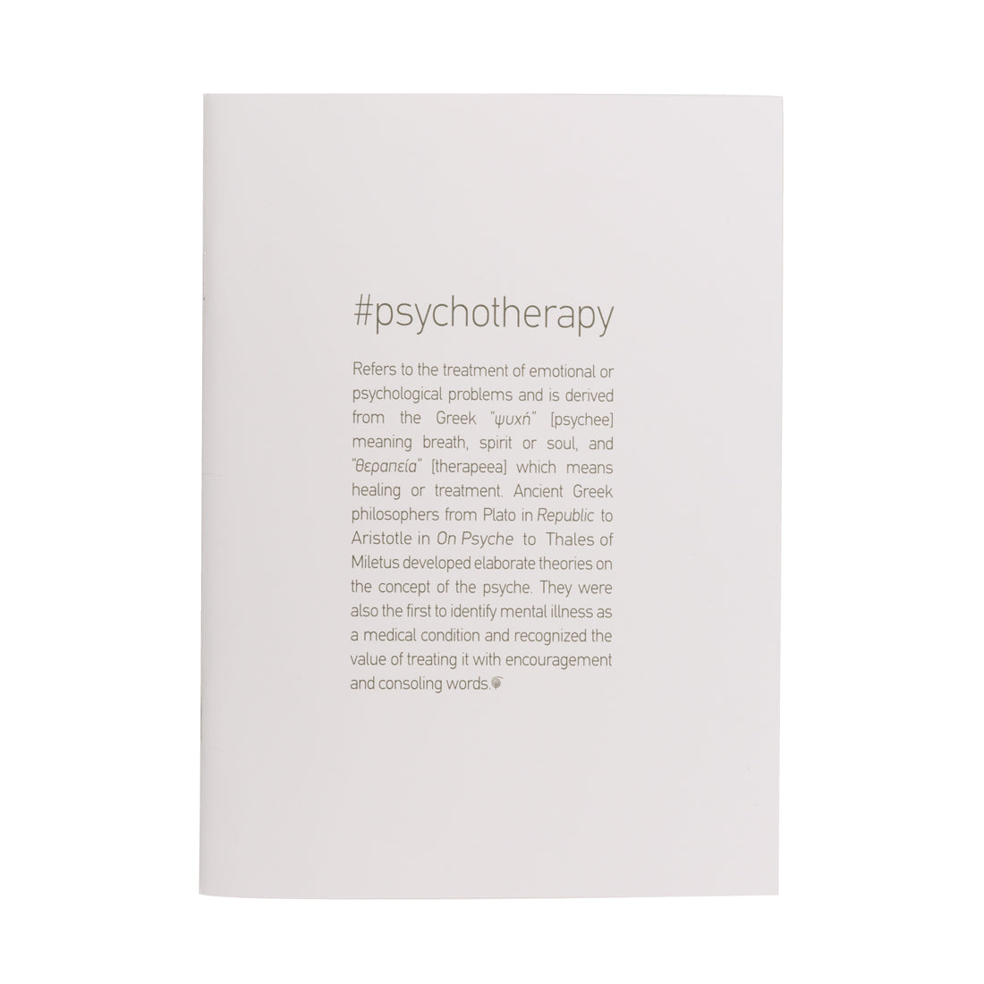 Psychotherapy Notebook