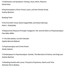Bloomsbury Handbook to Literature and Psychoanalysis - ed. by Jeremy Tambling