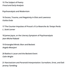 Bloomsbury Handbook to Literature and Psychoanalysis - ed. by Jeremy Tambling