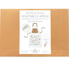 Stitch Your Vegetable Tea Towel