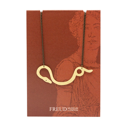 Freud Snake Twisted Necklace