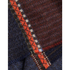 Wallace and Sewell Merino Lambswool Cassia Ink Scarf