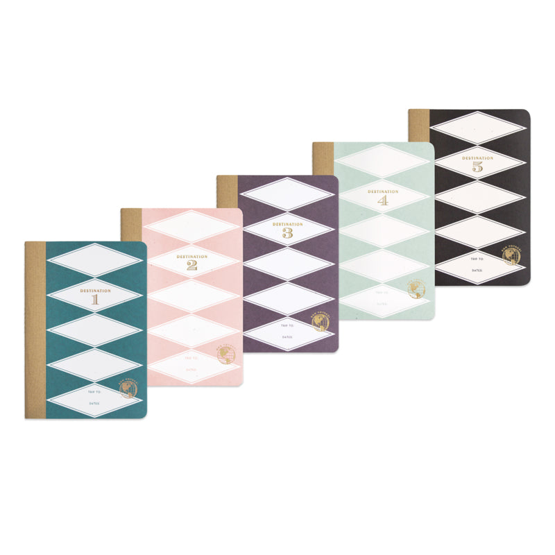 Wanderlust - 5 Travel Notebooks