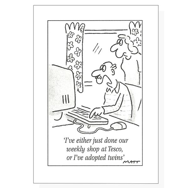 Matt Pritchett Greeting card