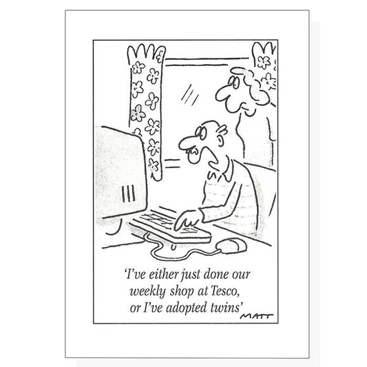 Matt Pritchett Greeting card