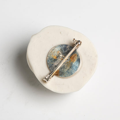 Porcelain Brooch Doll's Face - Martha Todd, for the Uncanny exhibition at the Freud Museum