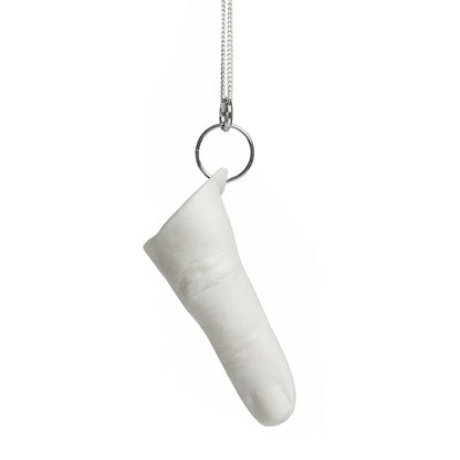 Porcelain Pendant Finger by Martha Todd