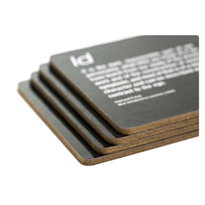 Id, Ego, Superego, Diagram coaster set - Freud Museum London