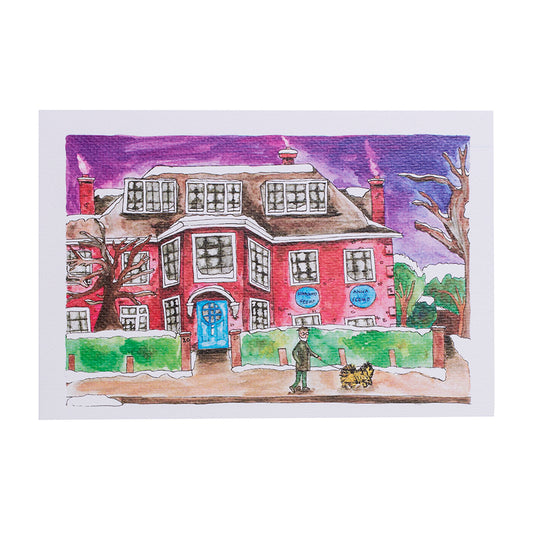 A Winter Scene in Hampstead (greeting card)