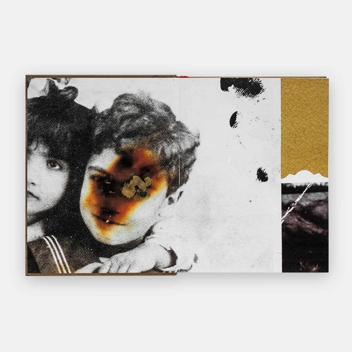 Succubations & Incubations - Antonin Artaud, interior image, collage of vintage photographs by Maritn Bladh and Karolina Urbaniak