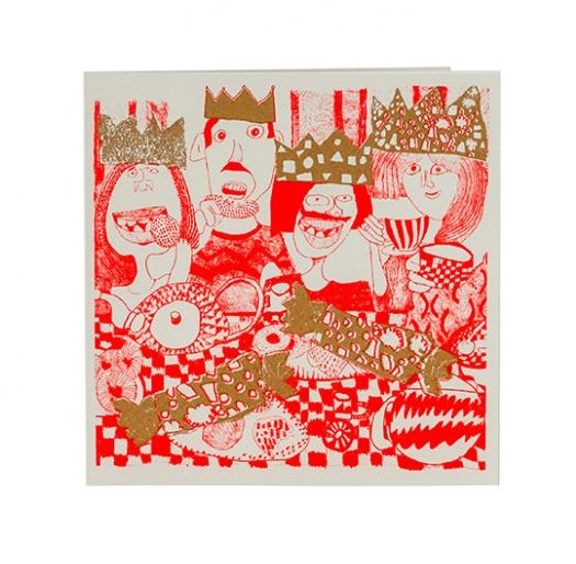 Christmas Tea Party - Arthouse Unlimited (greeting card)