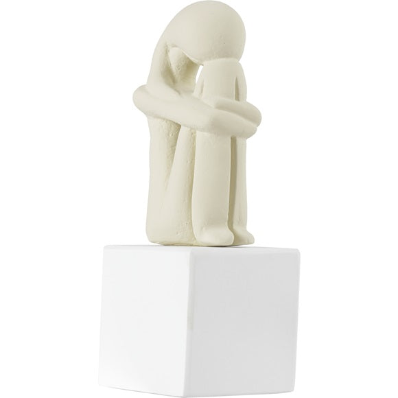 Cycladic Woman Ceramic Figurine