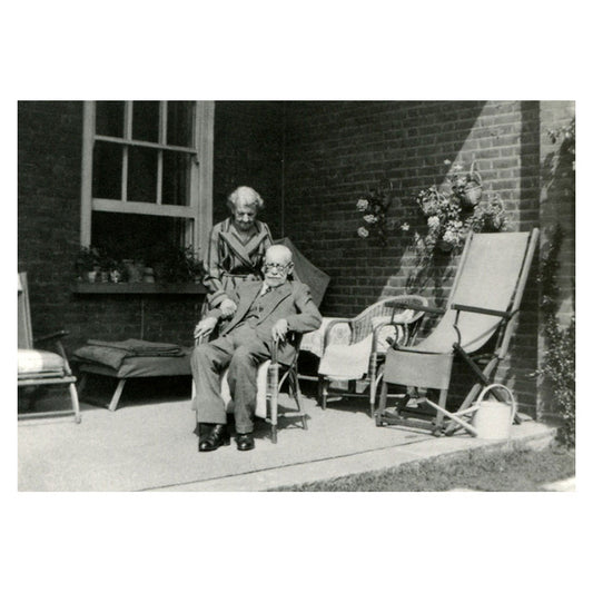 Postcard: Sigmund and Martha Freud