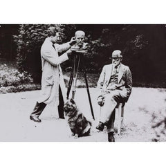 Sigmund Freud with Oscar Nemon print