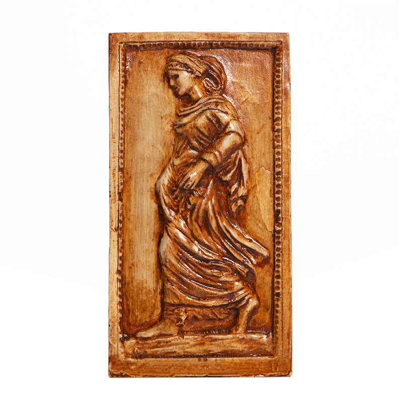 Gradiva - Plaster-cast Replica of Freud's Relief by Martha Todd