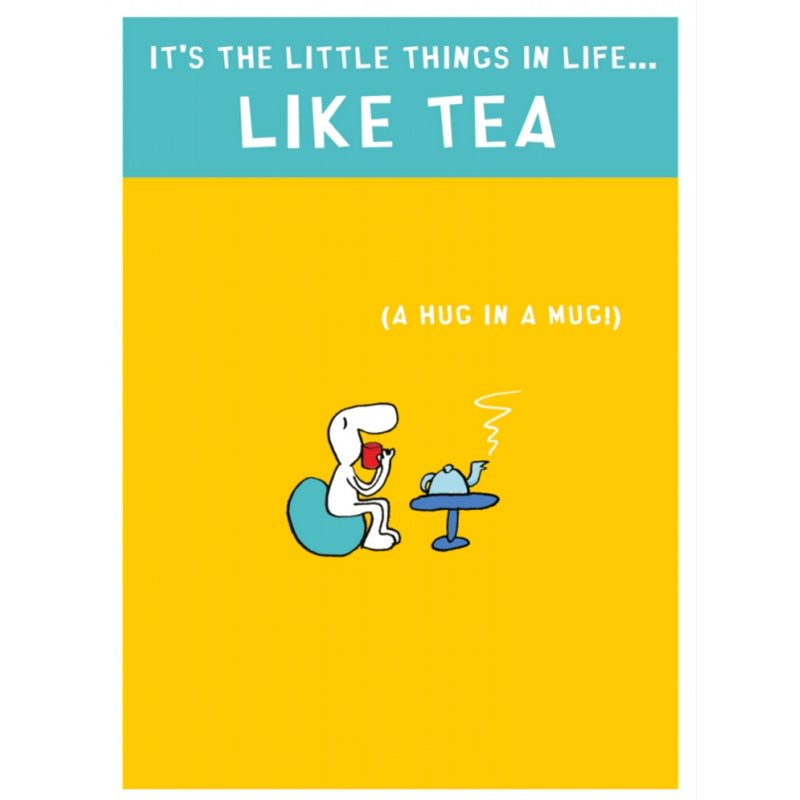 It's the little things in life - Harold's Planet greeting card