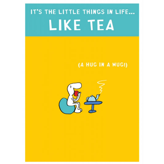 It's the little things in life - Harold's Planet greeting card