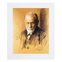 Portrait of Sigmund Freud by Ferdinand Schmutzer (print)