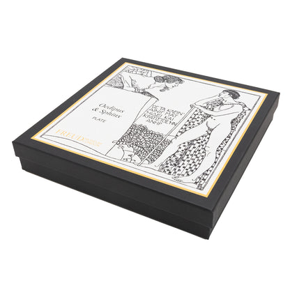 Oedipus and Sphinx Plate