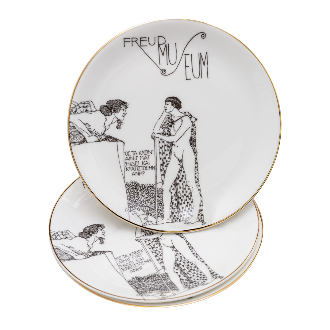 Oedipus and Sphinx Plate