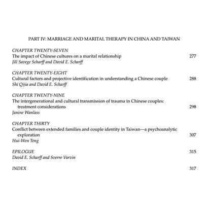 Psychoanalysis in China - ed. David E. Scharff and Sverre Varvin