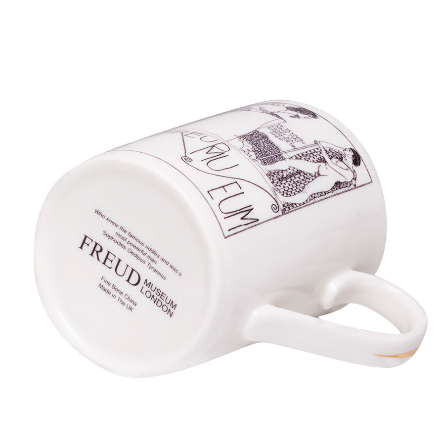 Sphinx and Oedipus Mug