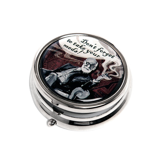 Freud Pill Box: "Don't forget to take your meds!"