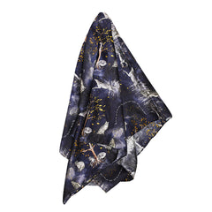 Wolf Man Silk Scarf - based on artwork by Portia Graves