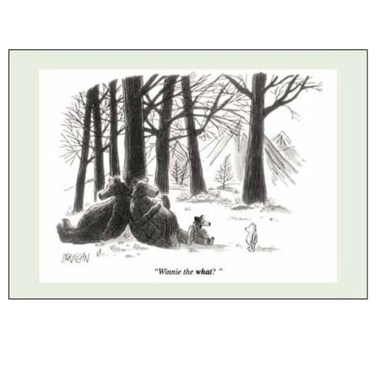 "Winnie the what?" - Punch Magazine (greeting card)