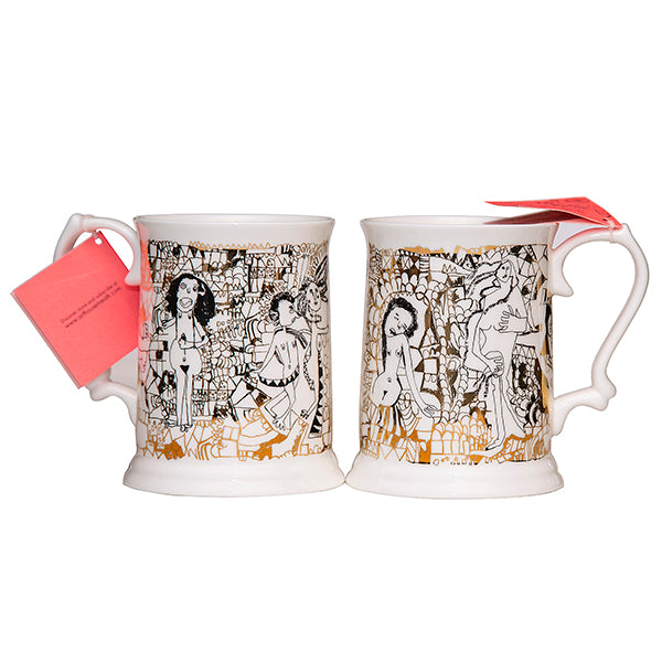 Peter's Naked Ladies Tankard