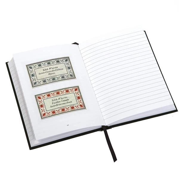 Ex Libris Journal. Blank notebook with ex libris artworks on each page.