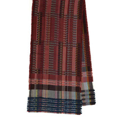 Wallace and Sewell Festival Red Wool Wrap