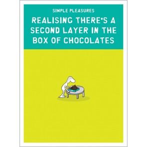 box of chocolates greeting card