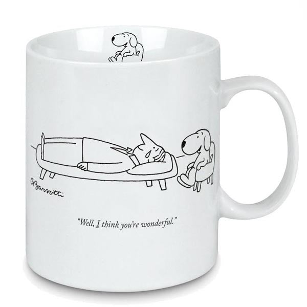 I Think You're Wonderful Mug - New Yorker
