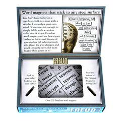 Inside of Freud Magnetic Poetry Kit